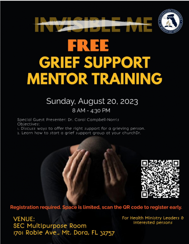 Free Grief support mentor training